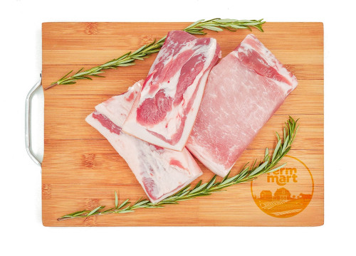 Заказать «Свиное сало сырое» за 325 руб. 500 г. в Москве