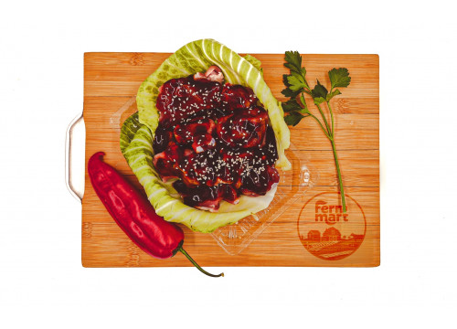 Заказать «Шашлык из свиной лопатки барбекю» за 790 руб. 1000 г. в Москве