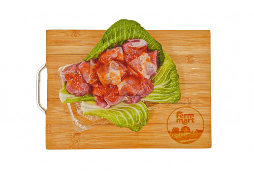 Заказать «Шашлык из свиной шеи в остром маринаде» за 890 руб. 1000 г. в Москве