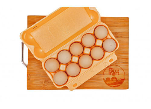 Заказать «Домашние куриные яйца С2 10шт» за 190 руб. 500 г. в Москве