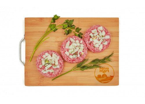 Заказать «Бифштекс говядина + свинина» за 490 руб. 500 г. в Москве