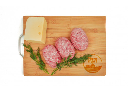 Заказать «Котлеты из индейки с сыром» за 490 руб. 500 г. в Москве