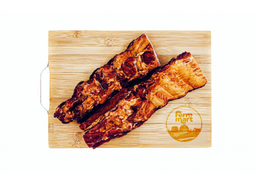 Заказать «Свиные ребра копченые» за 460 руб. 500 г. в Москве
