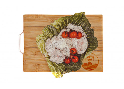 Заказать «Шашлык из свиного окорока в майонезе» за 790 руб. 1000 г. в Москве