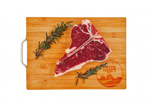 Заказать «Стейк T-Bone травяного откорма» за 1900 руб. 500 г. в Москве