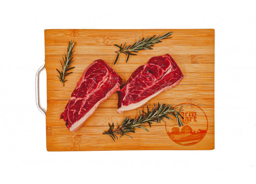 Заказать «Стейк Чак-ролл травяного откорма» за 1100 руб. 500 г. в Москве