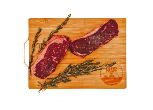 Заказать «Стейк Стриплойн зернового откорма» за 450 руб. 100 г. в Москве