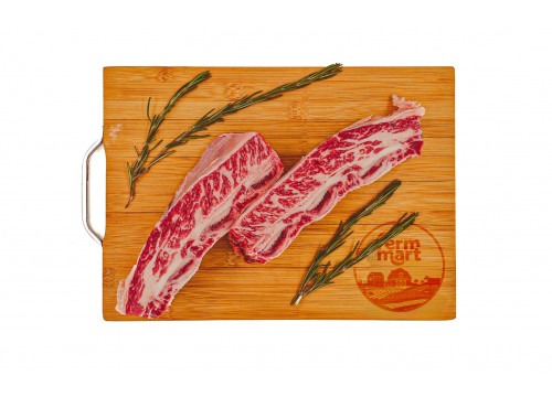 Заказать «Мраморные ребра Кальби зернового откорма» за 2490 руб. 1000 г. в Москве